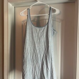 Striped Sleeveless Dress